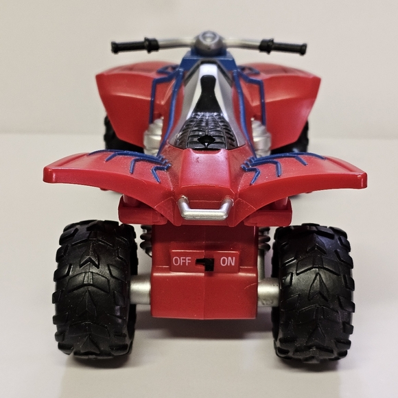 Spider-Man 3 Red Bump 'N' Go 4-Wheeler | Untested | - Picture 4 of 7